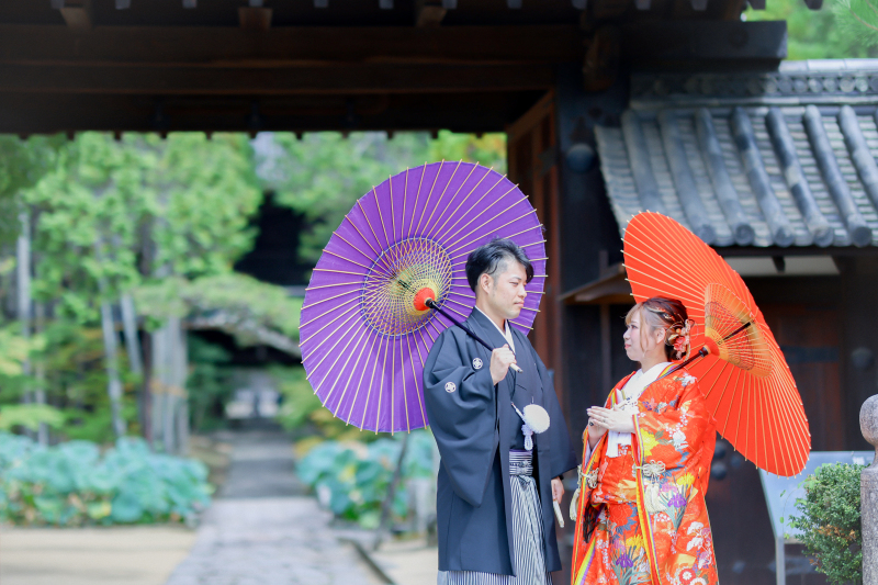 入り口でお洒落に