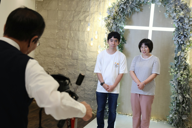 思い出のチャペルでアニバーサリーフォト♡