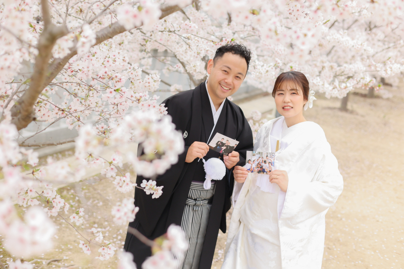 想い出の写真を添えて