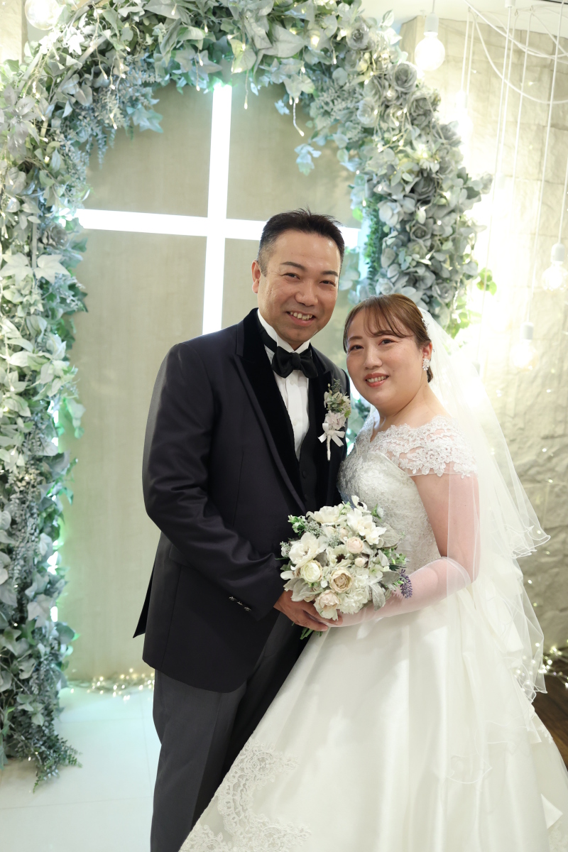 笑顔ステキなお2人の結婚式☆