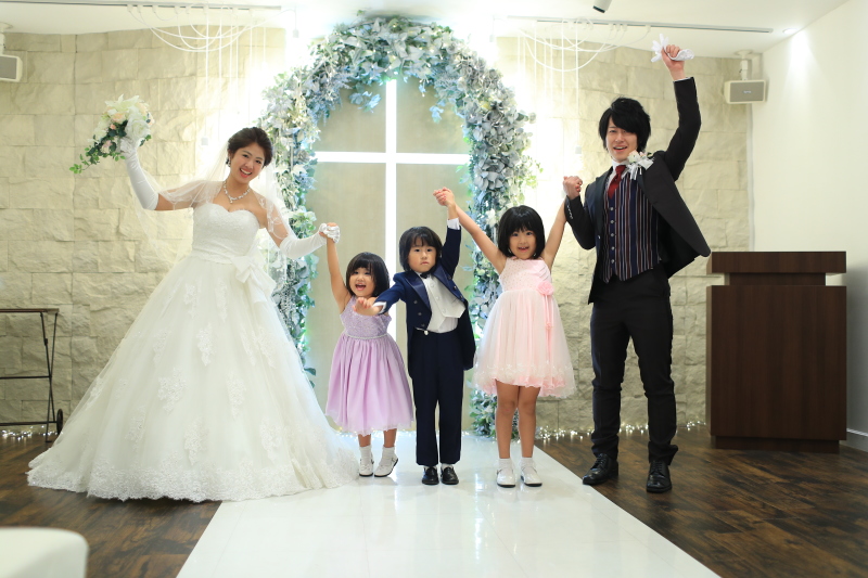 家族みんなで仲良しショット！