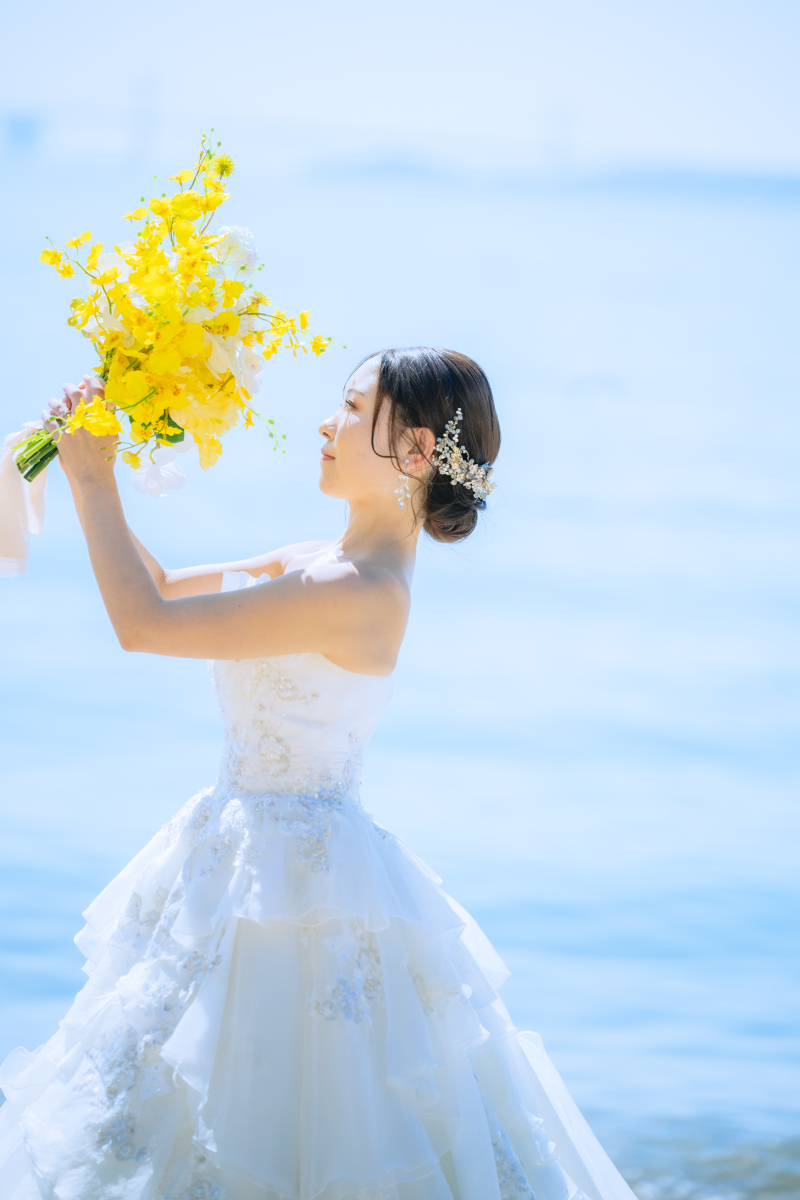 新婦様のソロショット