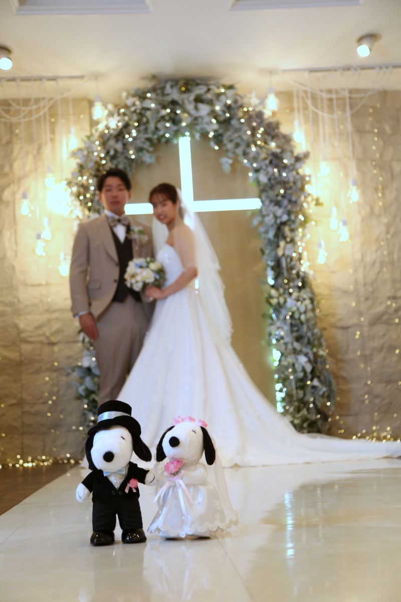 洋装にお着替えして