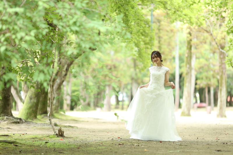 森の中の可愛い1枚*