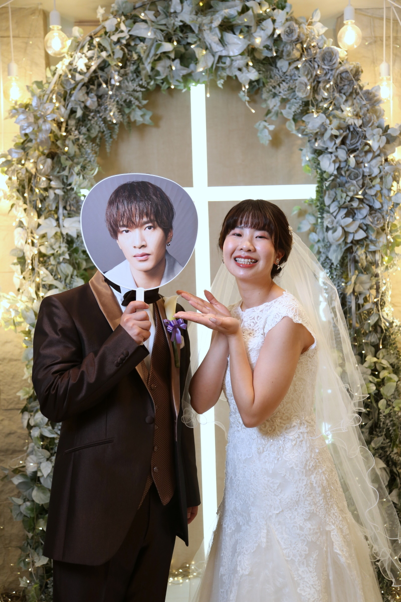 推しと2ショット♡