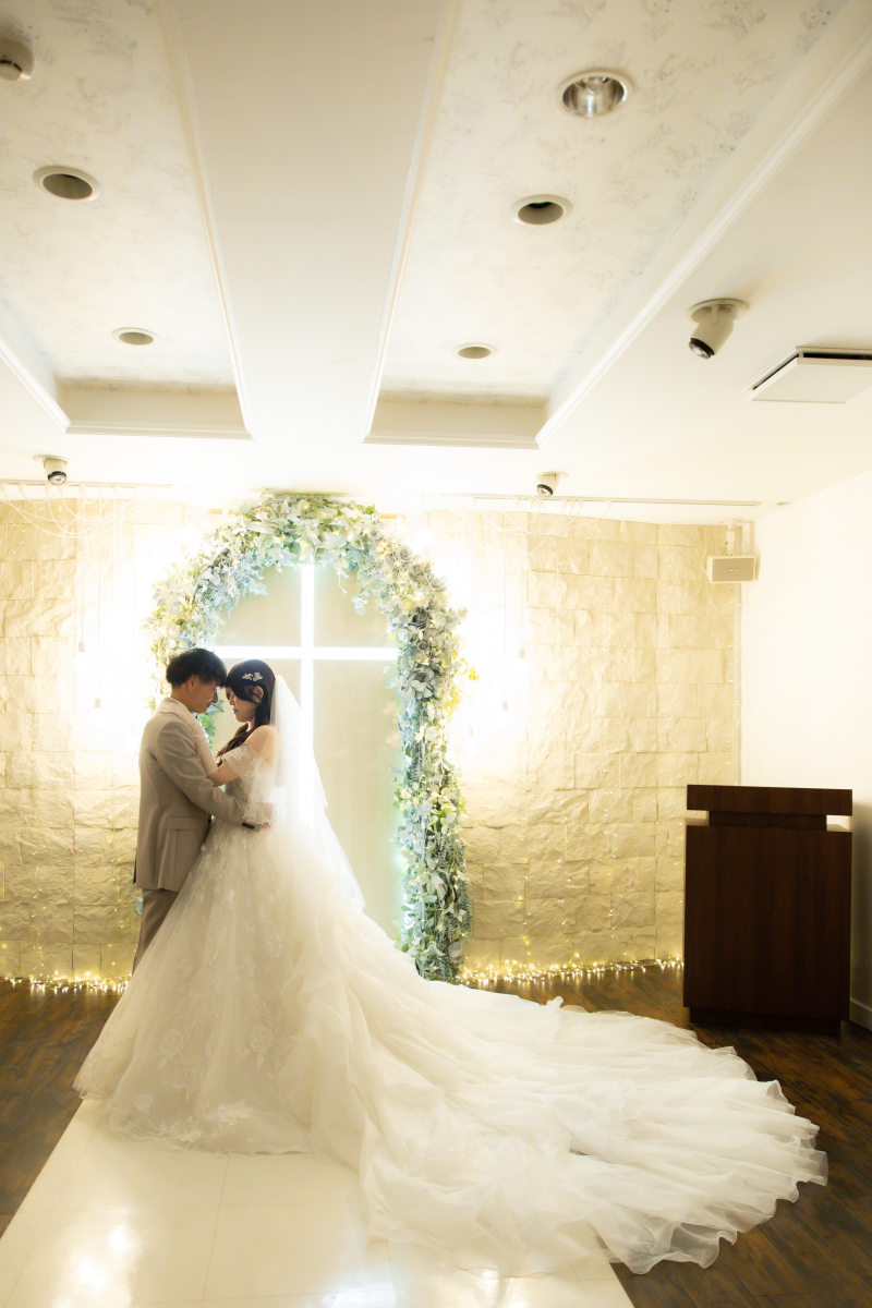 チャペルでワンショット