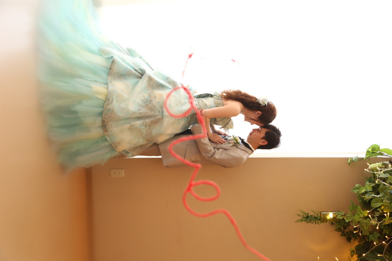 LOVEの小物を使って