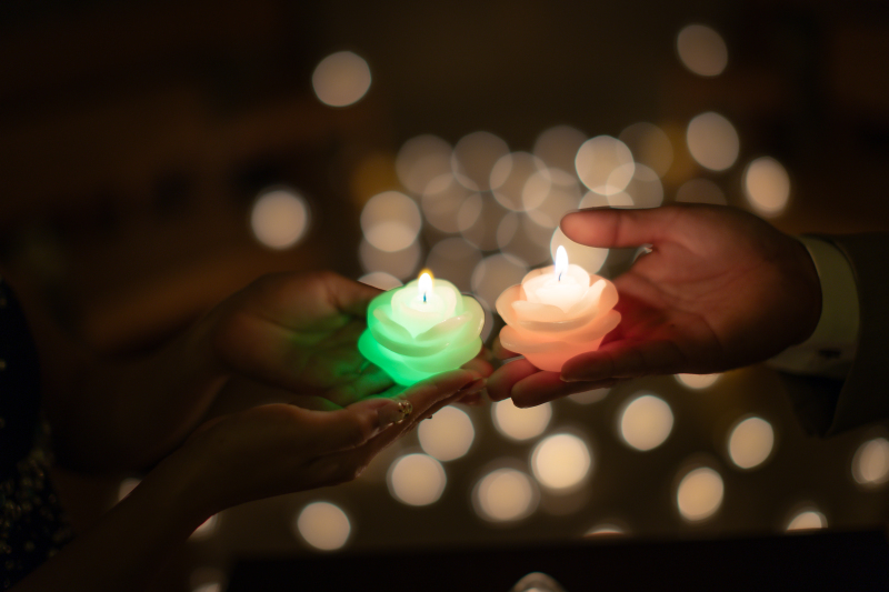 温かな光に包まれて