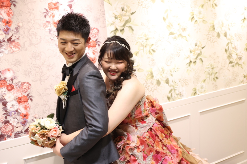 廊下でのお写真