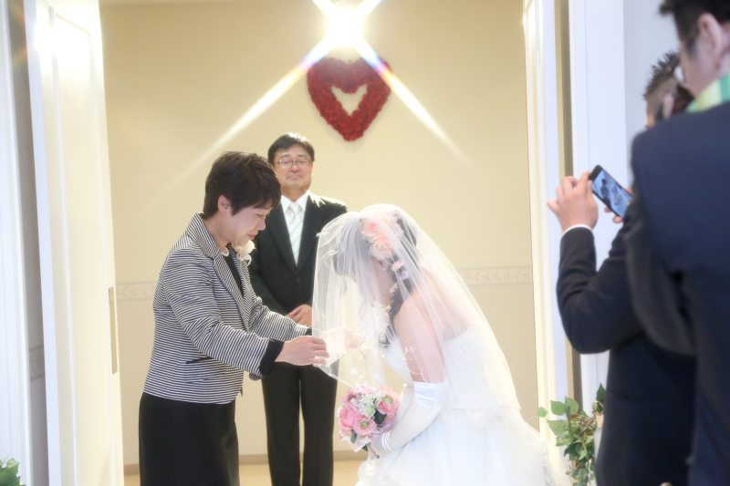 皆様に見守られながら・・・