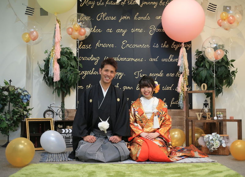 可愛いバルーンと一緒に☆