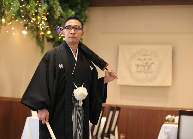 新郎様のソロショット