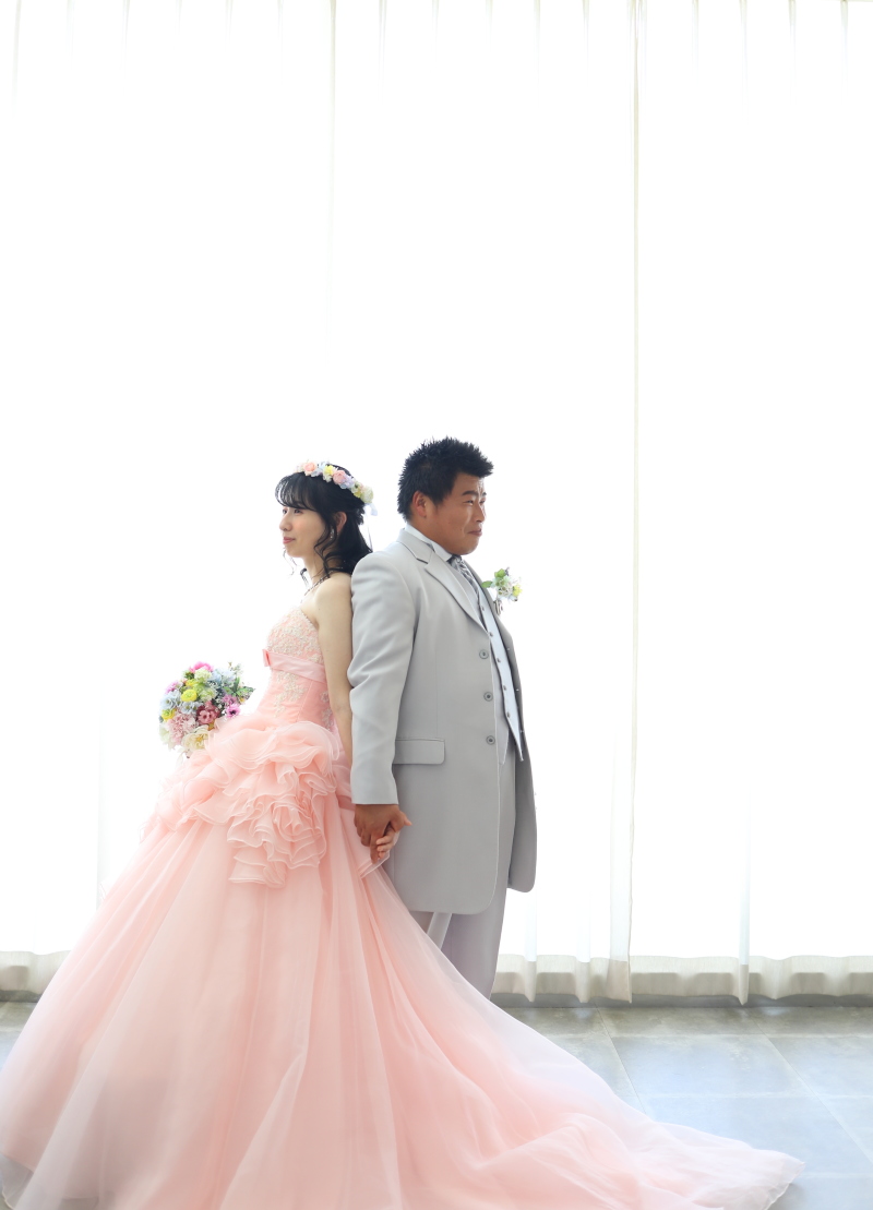 華やかなカラードレス♡