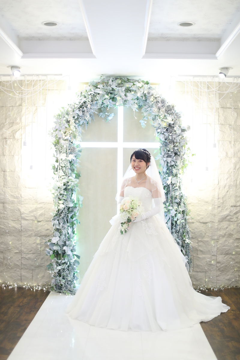 笑顔も素敵なご新婦様♡