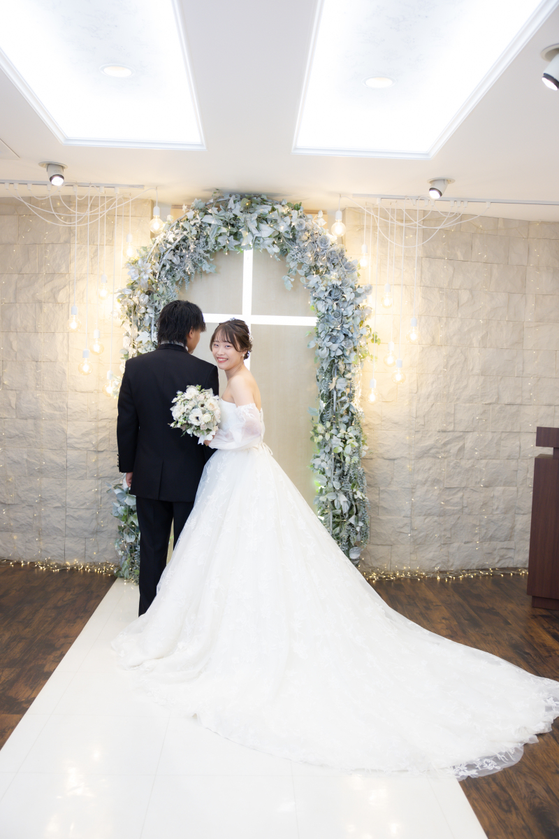 ウェディングドレス撮影