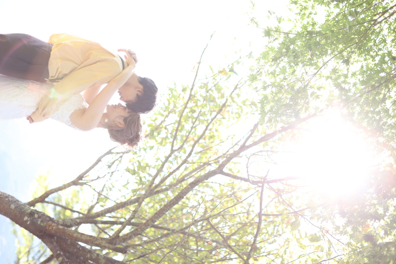 光も合わさり、より素敵なお写真に☆