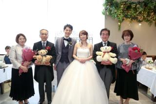 両親のために♡少人数結婚式