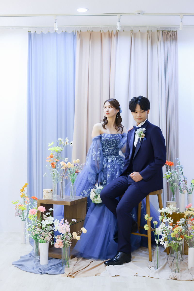 お花に包まれて