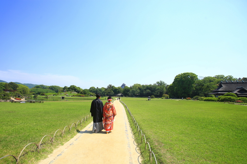 後楽園ならではの景色！