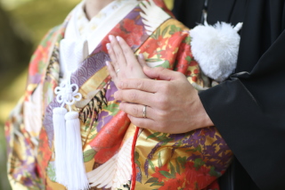 衣裳合わせから撮影まで一日で