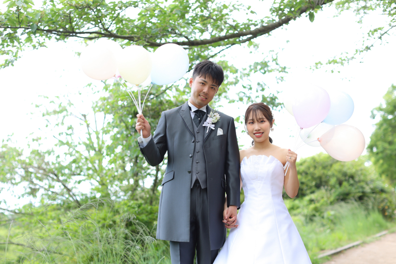 バルーンと一緒に