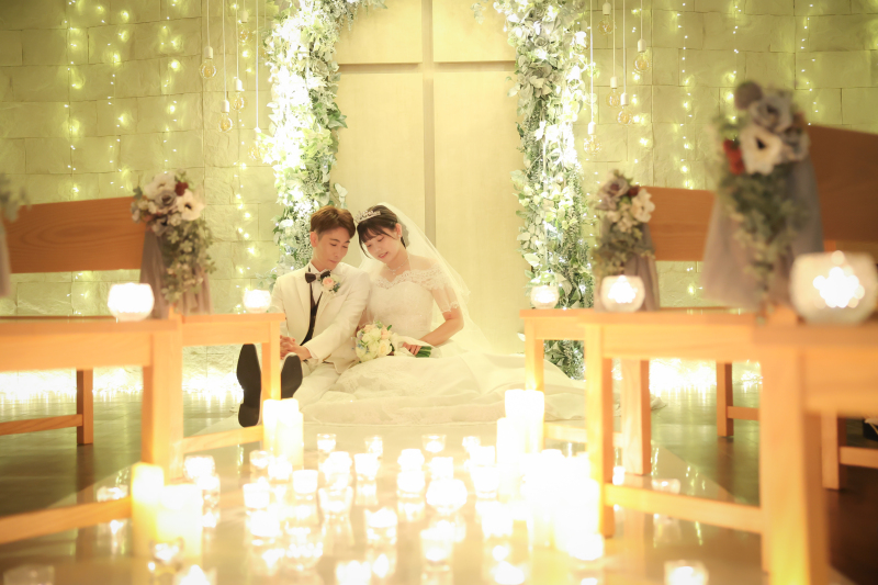 キャンドル×photo wedding