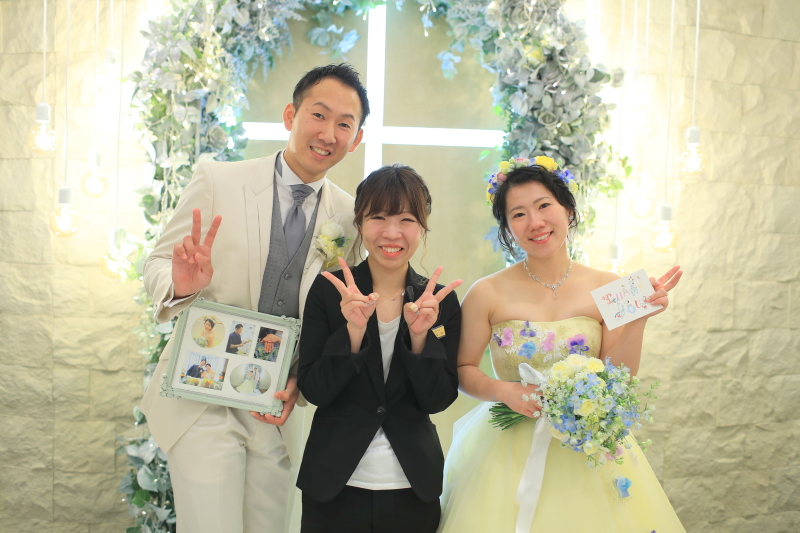 最後にプランナーとお客様♡仲良しSHOT♡