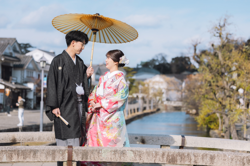 和装は美観地区ロケーション♪