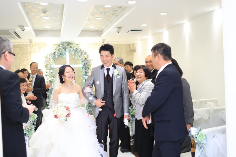 はじける笑顔でご退場☆