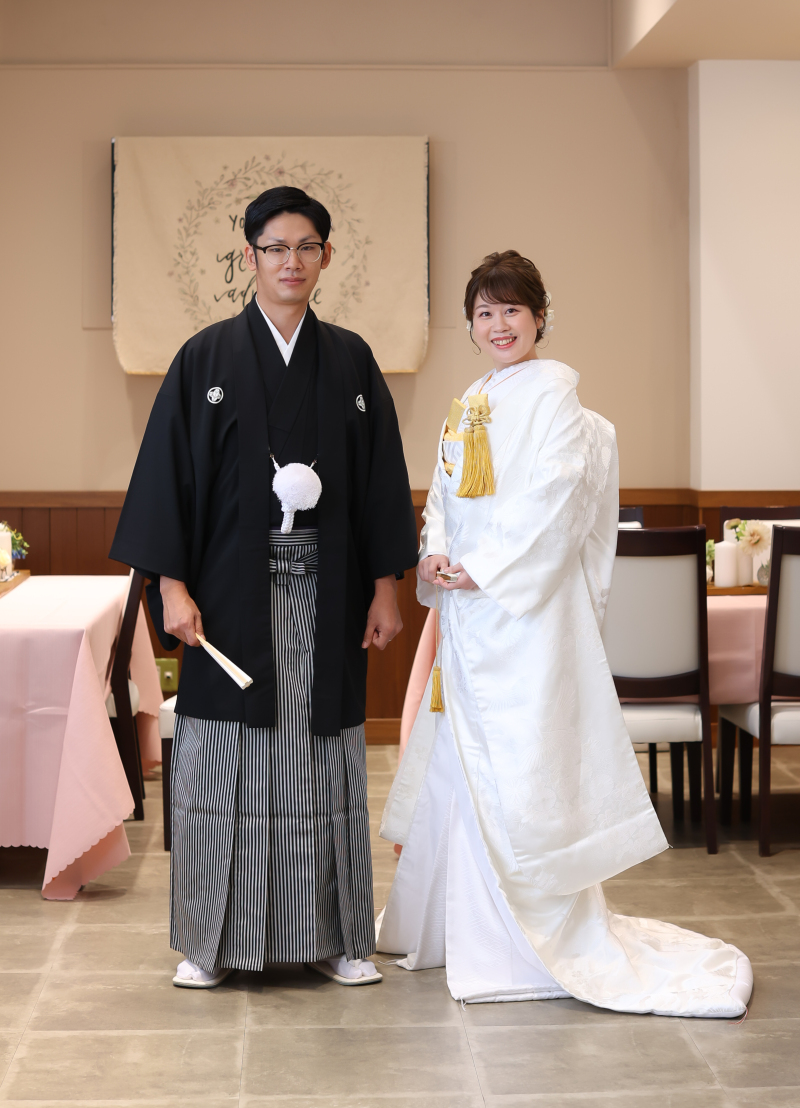 白無垢で