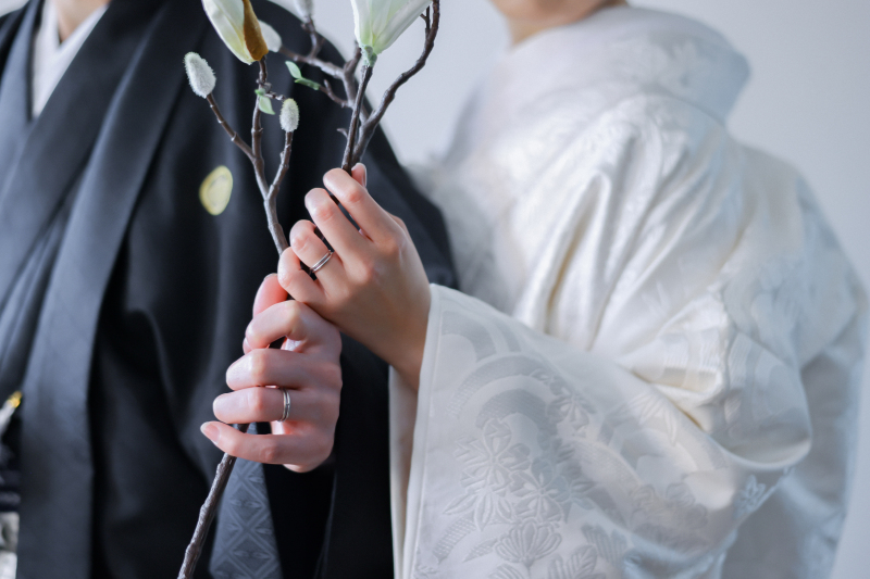 オシャレな指輪ショット