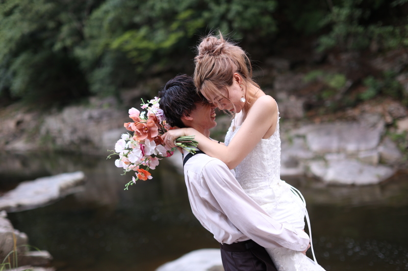 抱き上げショット♡