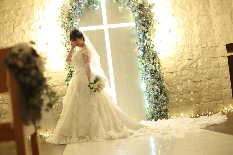 ご新婦様のお1人ショット