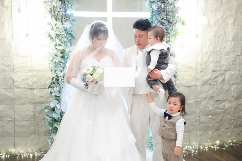 お子様とともに♪