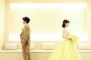 newフォトスポット×ドレス撮影