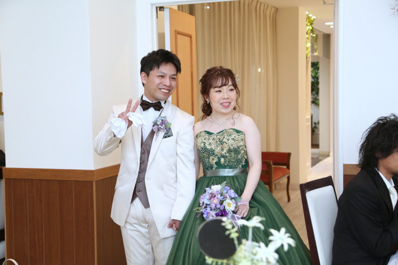 お衣裳チェンジ