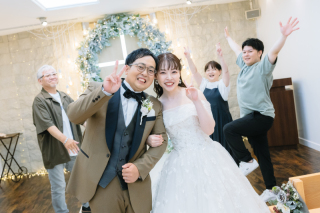 家族と作るフォトウエディング♪