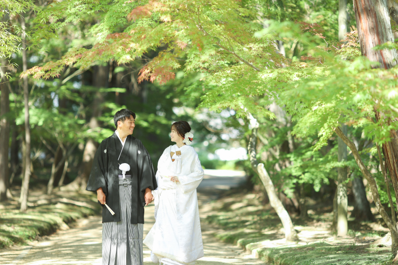 プリエージュokayama by STUDIO View_庭園で撮影できる