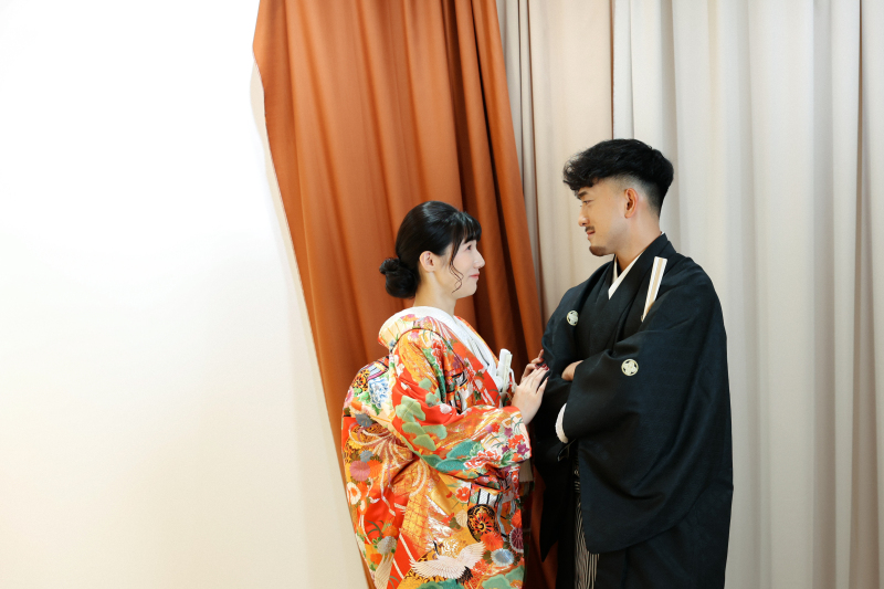 和装との相性もピッタリ☆