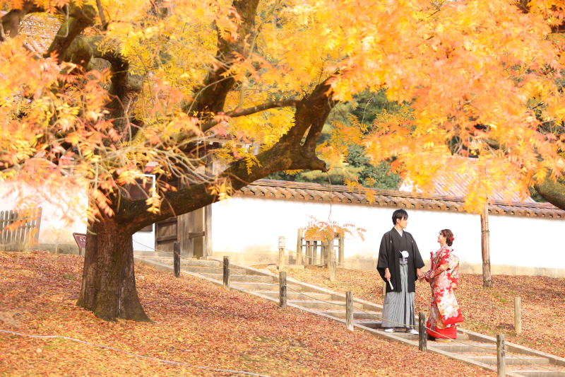 プリエージュokayama by STUDIO View_庭園で撮影できる