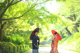 和装用・和傘使用