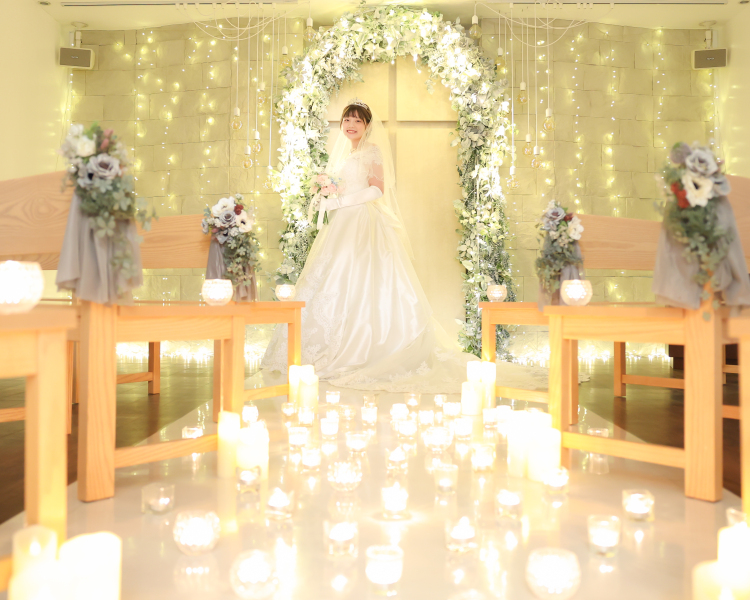 プリエージュokayama by STUDIO View_【ドレス館内】キャンドルフォト