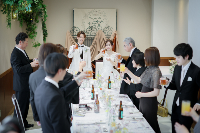 10名様~30名様までご参加可能なお食事会場