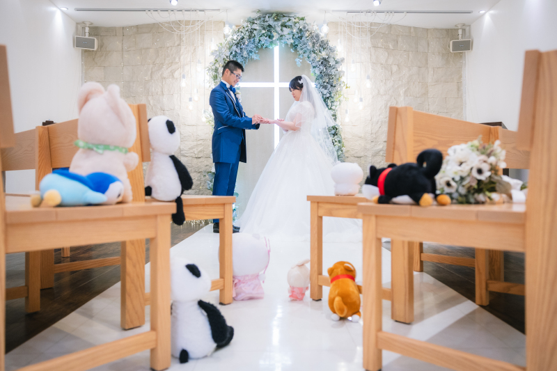 プリエージュokayama by STUDIO View_【ドレス館内】チャペルフォト