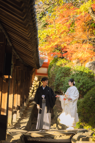 プリエージュokayama by STUDIO View_【和装紅葉ロケ】シーズン〈11/20～12/10〉