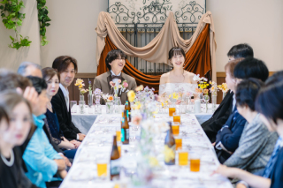 写真撮影後に、そのままお食事も叶う♩