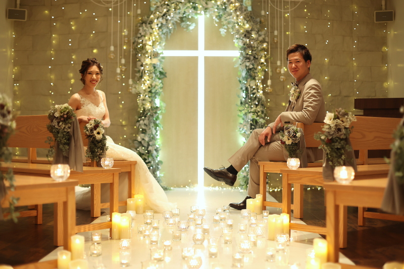 キャンドルフォト☆温かな雰囲気で素敵です