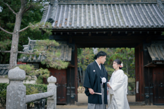 【衣裳3点贅沢プラン】和装1点ロケ+洋装2点 スタジオ &チャペル〈10/1~12/27撮影で4万円OFF〉