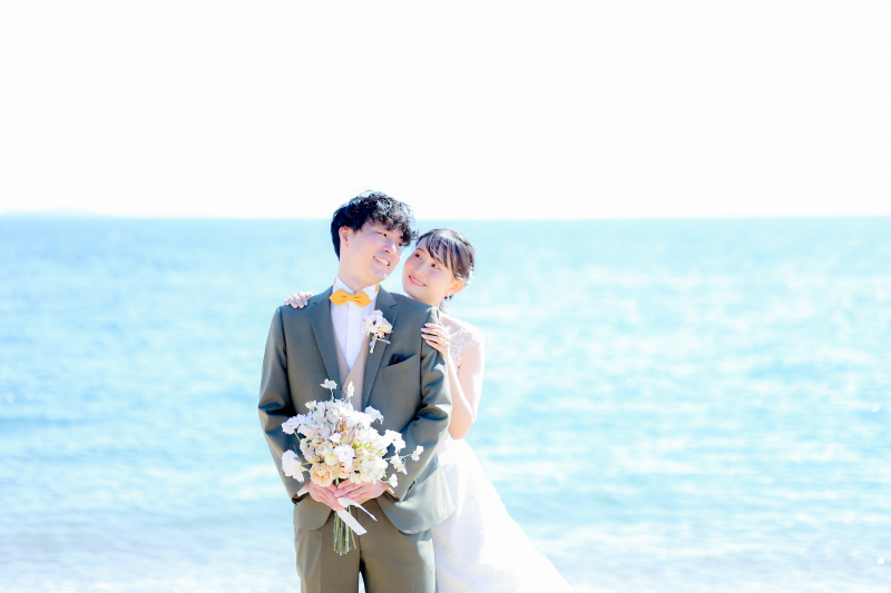 【海ドレスロケーション】全カット美肌補正付き〈4/1～6/30撮影〉