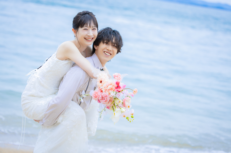 【海ドレスロケーション】全カット美肌補正付き〈4/1～6/30撮影〉